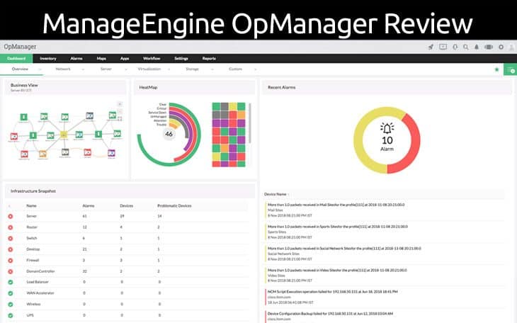 ManageEngine OpManager Review, Features, Price/Cost & Benefits 2023